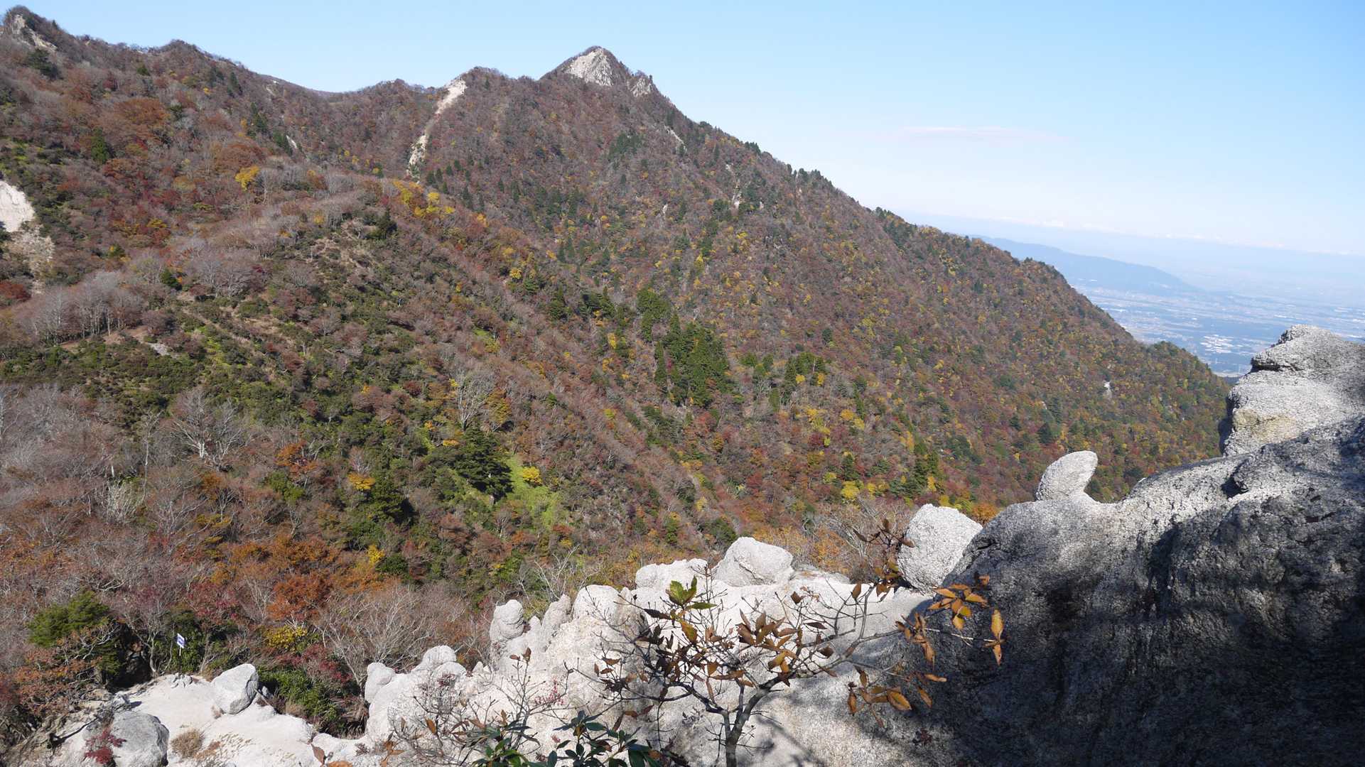 鎌ヶ岳-水沢岳-水沢峠-入道ヶ岳 周回コースの写真