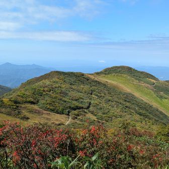では、前岳へ下山しま~す!