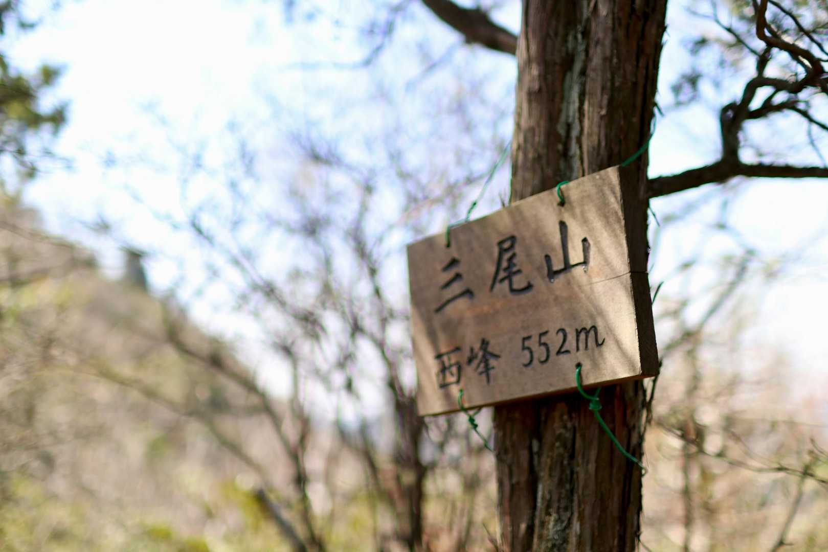 三尾山西峰🗻