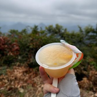 夏はコレ！とゼリー凍らせてプレゼントしたら、山友も凍らせたゼリー持って来てくれてた🤣
サンキュー⤴️✨✨
