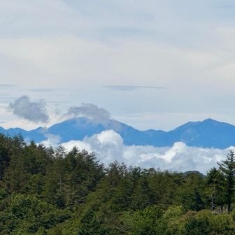 塩見岳、蝙蝠岳