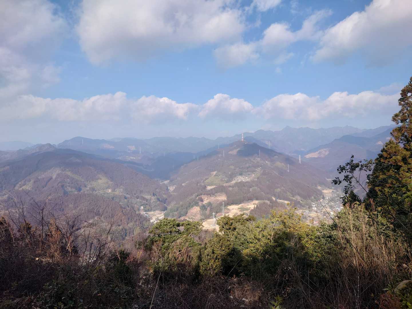 城山（福岡県八女市矢部村矢部）の写真