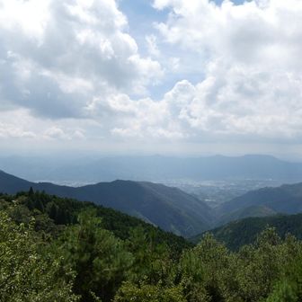 和歌山方向の眺望