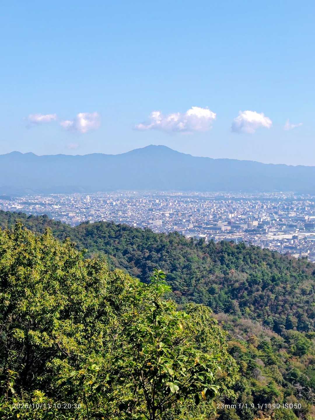 こちらは正面に比叡山⛰️✨✨