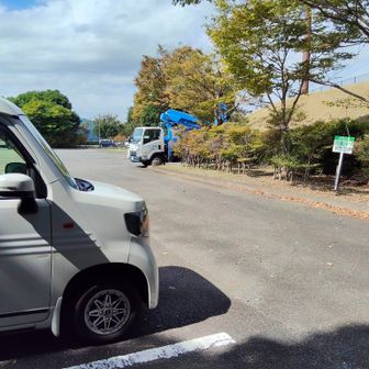 出発点は、臼杵市総合公園の広い駐車場🅿️