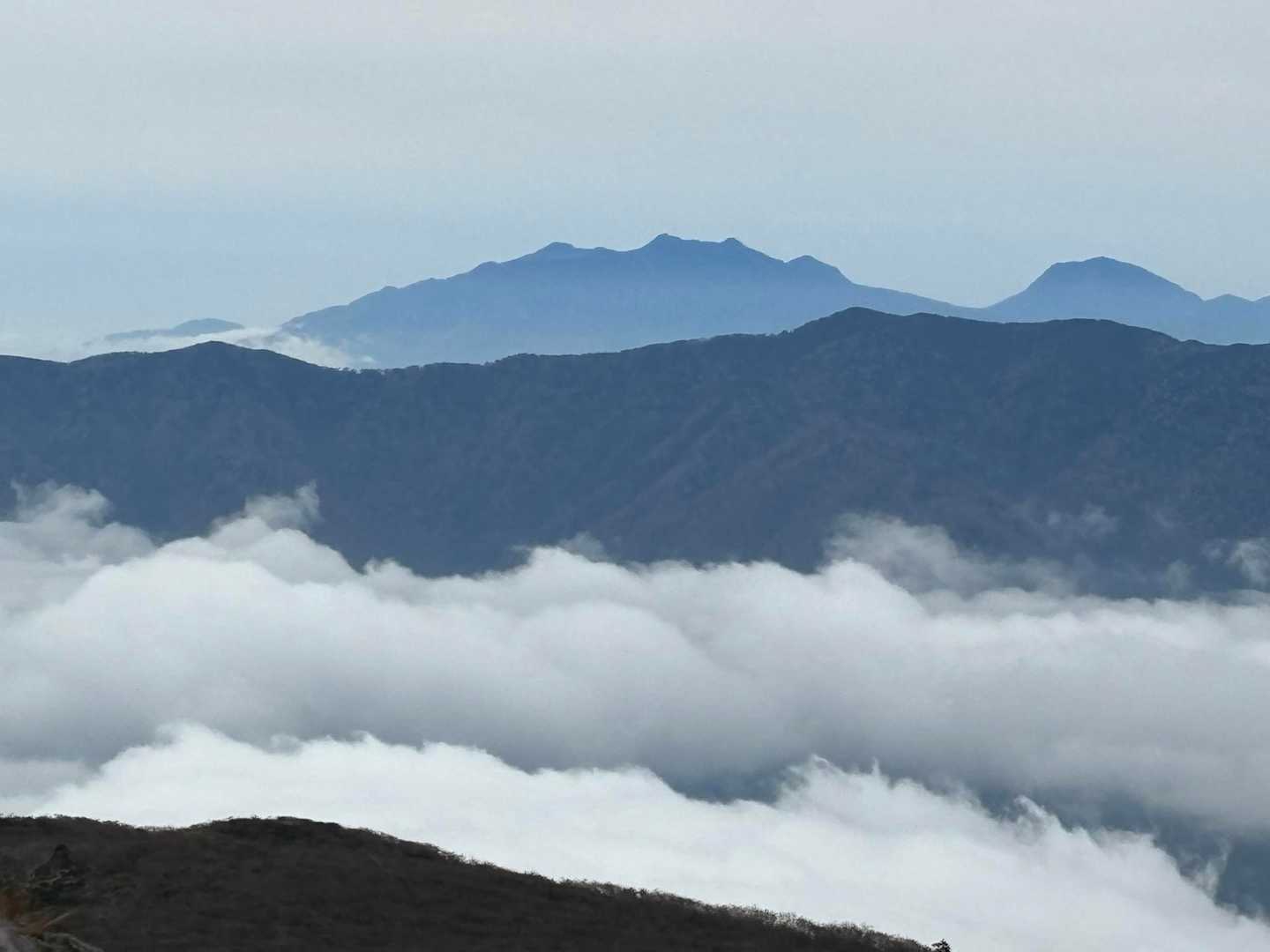 雲海と山⛰️