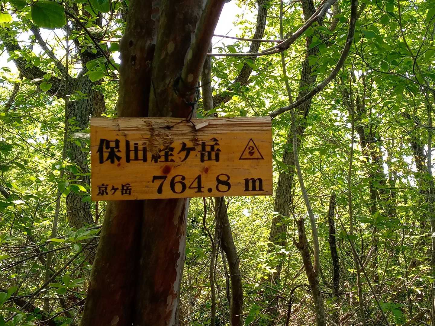 保田経ヶ岳 往復コースの写真