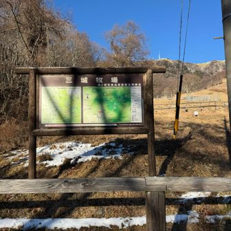 三城牧場、当然⁉️何もいませんでした