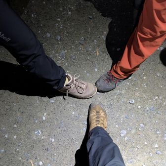 最後は無事に下山出来てよかった😄知り合ったヤマッパーさんとパシャ🤳
ありがとうござました🙏