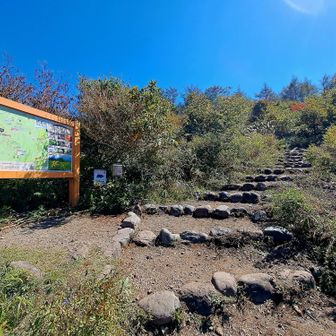 獅子岩飯盛山登山口に戻って参りました