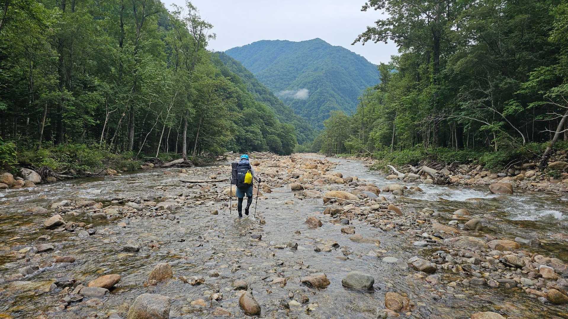八ノ沢カール-カムイエクウチカウシ山 往復コースの写真