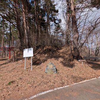 真ん中の岩の後ろの踏み跡がピークへの道。