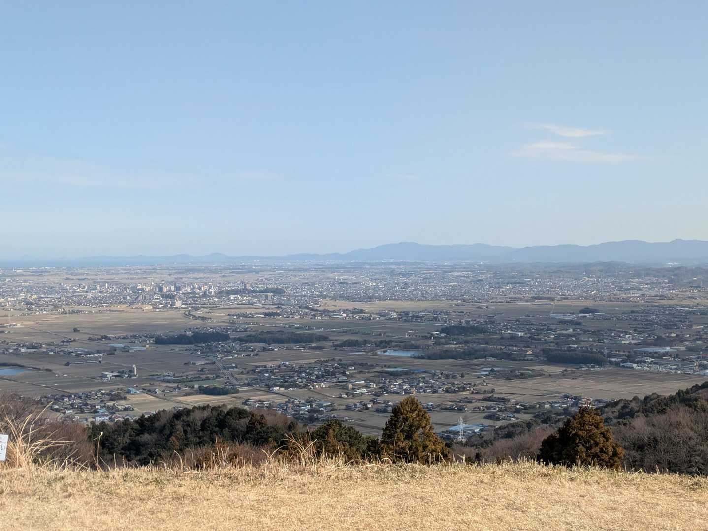 桝形山から朝熊山方面