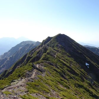 小石狩岳方面