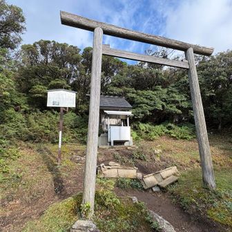 椿大神社の奥宮