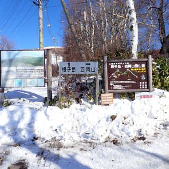 登山口まで戻りました