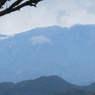 千頭星山、鳳凰三山（薬師岳、観音岳、地蔵ケ岳）