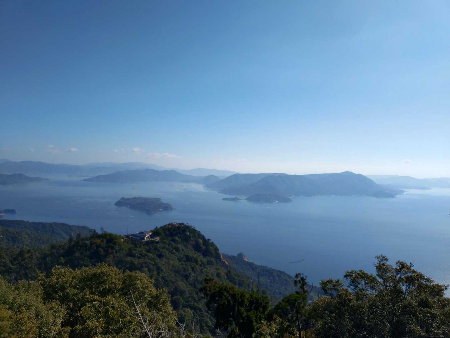 山頂からは360°ビュー