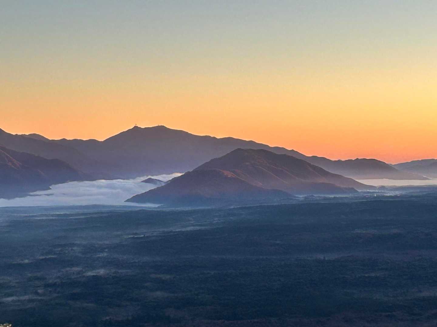 竜ヶ岳-端足峠-端足峠入口-湖畔登山口 周回コースの写真
