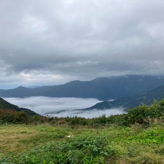 栂海山荘からの眺望