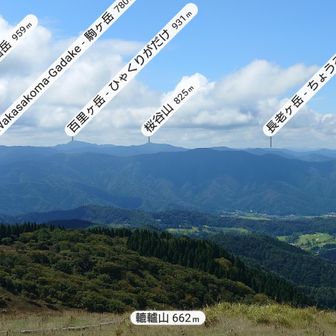 百里ヶ岳はどのルートで登るかホント迷います。