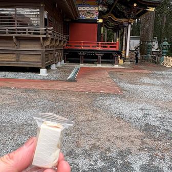 お菓子と三峰神社