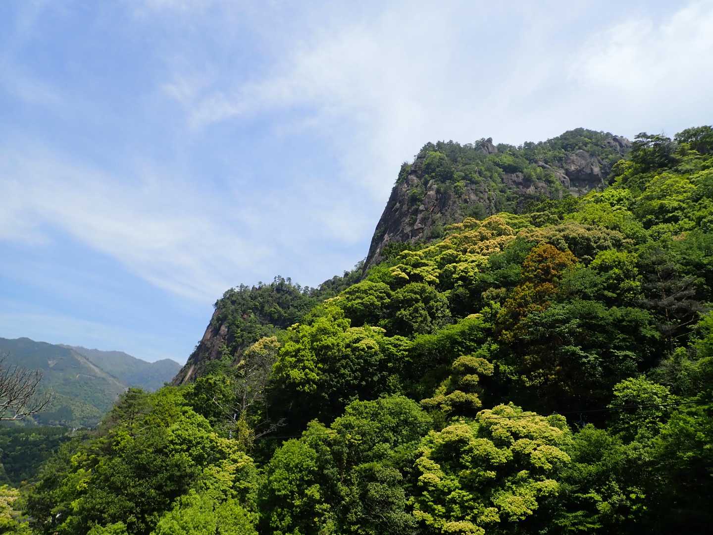 千畳敷展望所より比叡山