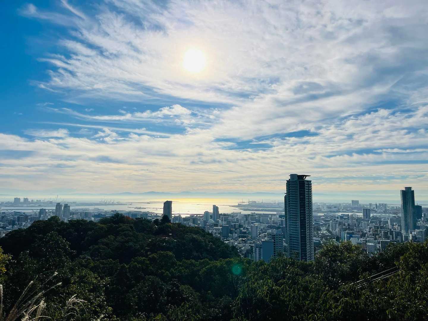 新神戸駅-滝山城跡登山口-上野道登山口 縦走コースの写真