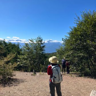 天の河原から南アルプス方面