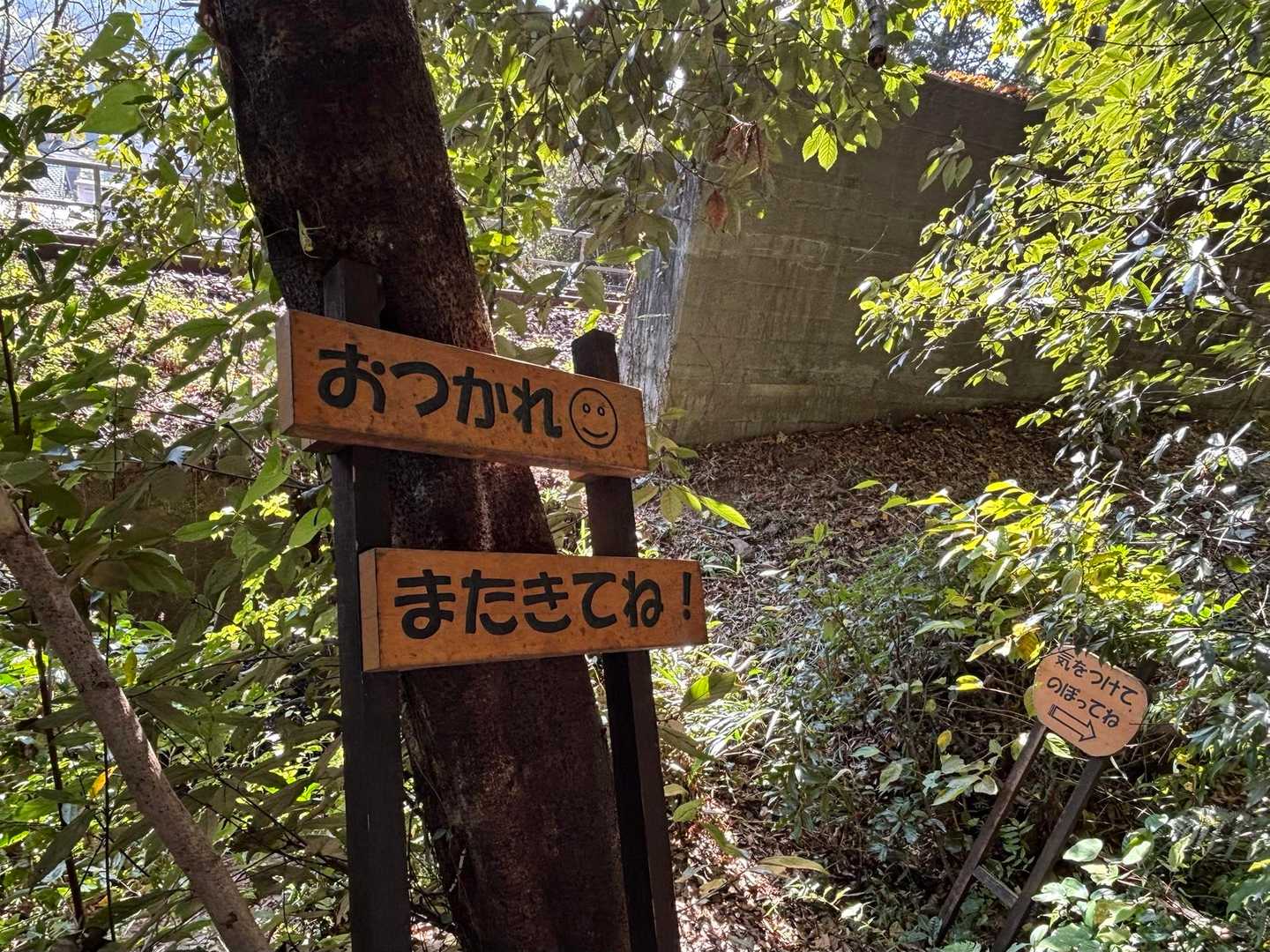お疲れさま。そしてありがとう〜。