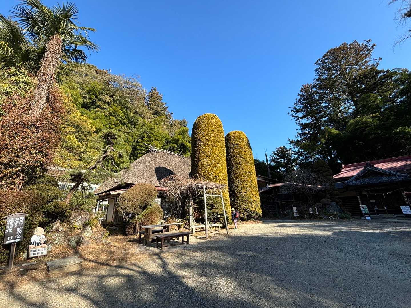 とても綺麗で立派な竹寺。