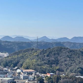 展望台へ登ると岐阜城