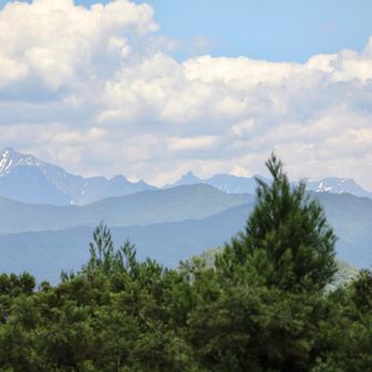 北アルプスが一望⛰️
