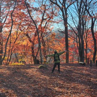フォロワーさんが撮ってくださった写真3 月居山山頂にて