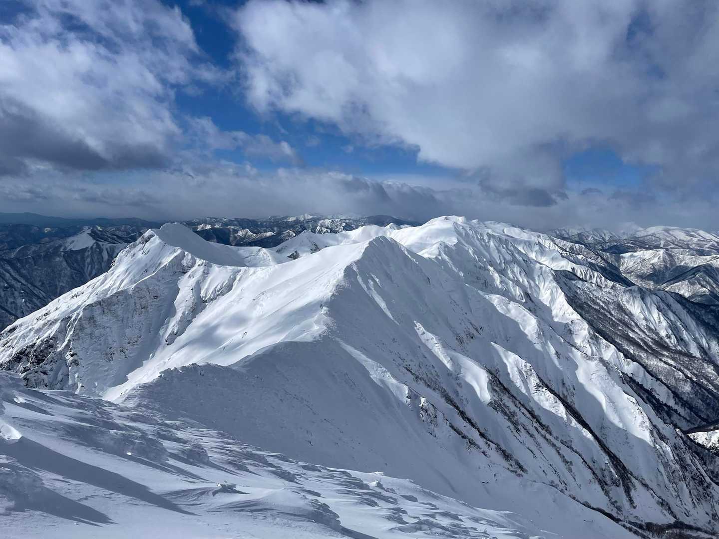 見たかった冬の谷川連峰主稜線･:*❄︎