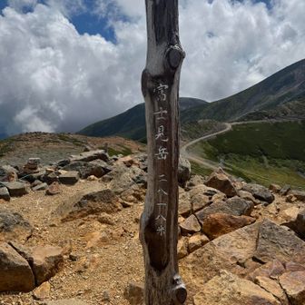富士見岳2818m