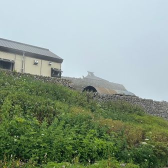神社をスルーして、まずは山頂へ