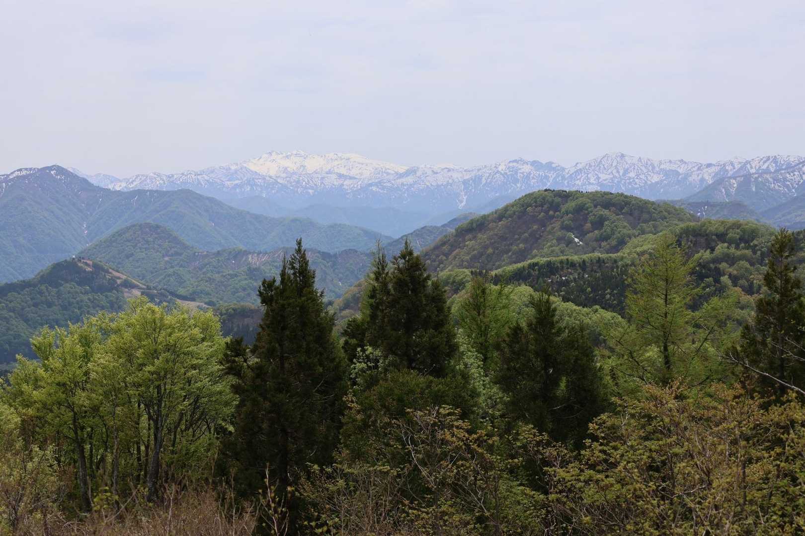 高清水山 往復コースの写真