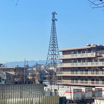 こちらは自衛隊の通信塔🗼
こっちは現役です