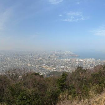 開けたら絶景
久しぶりのアーバンハイク