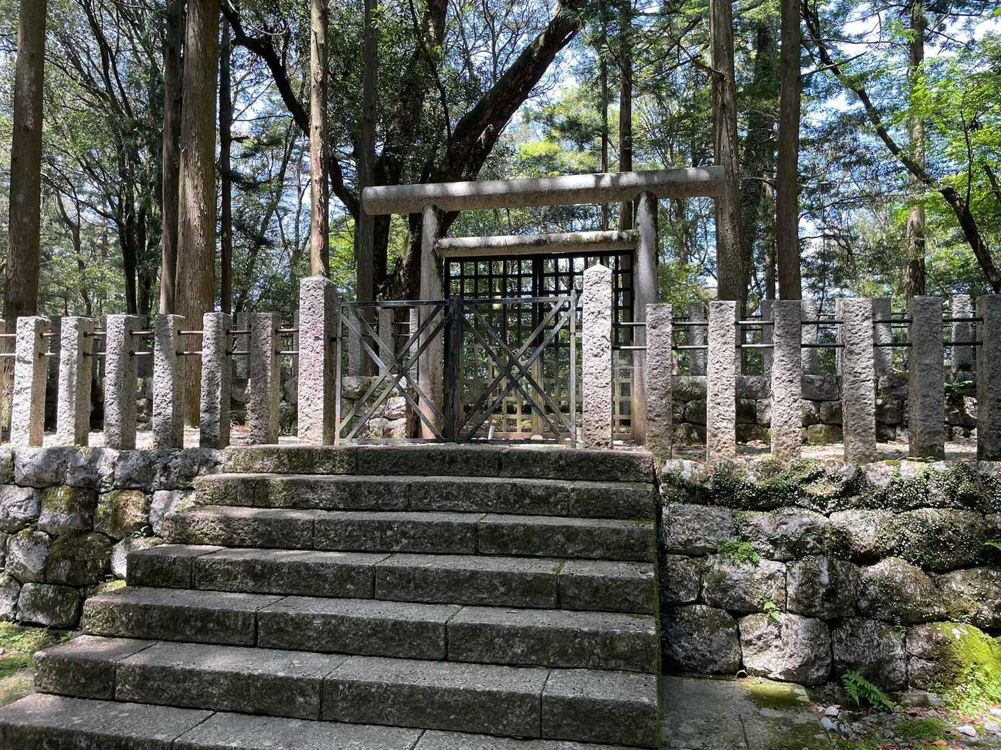 表参道入口-横倉山-横倉宮-杉原神社-夫婦杉-表参道石段登 周回コースの写真