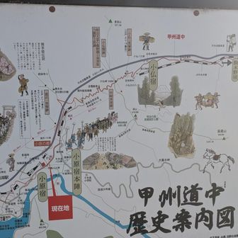 小原の郷はトイレ、自販機、休憩スペースあり