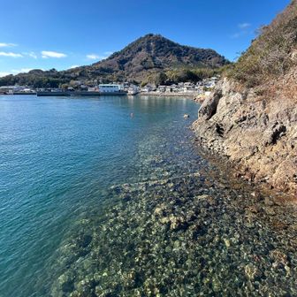 小冨士から
灯籠のある海岸線へ🚶‍♀️