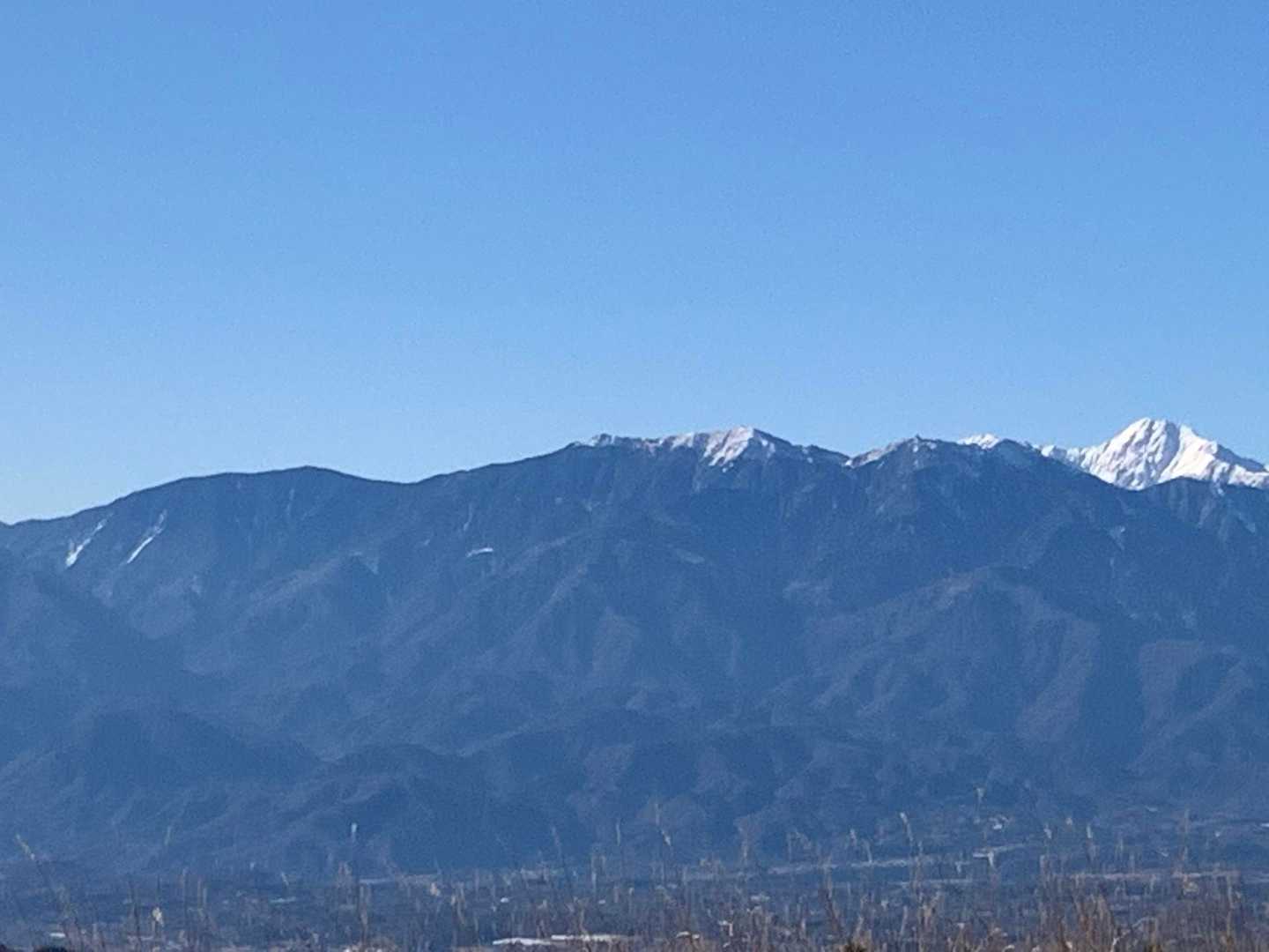 鳳凰三山と北岳