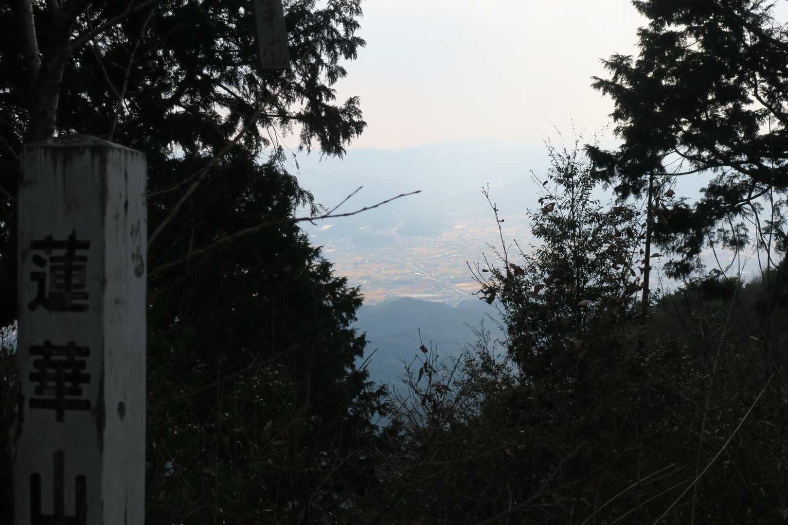 山頂からの展望👀