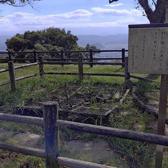 車井戸。池田時代のもの。江戸時代にも山上ノ丸は機能していたのです。