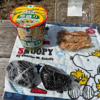 本日のお昼はこちら…
デリシアの山賊焼は好きなんですが、1人で
食べるには量が…松本の元町のデリシアはお
手頃サイズで販売されていて良かったです😋