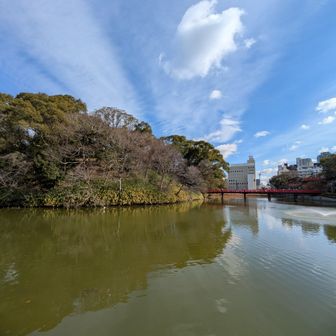 茶臼山と河底池
朱色の和気橋が綺麗でした