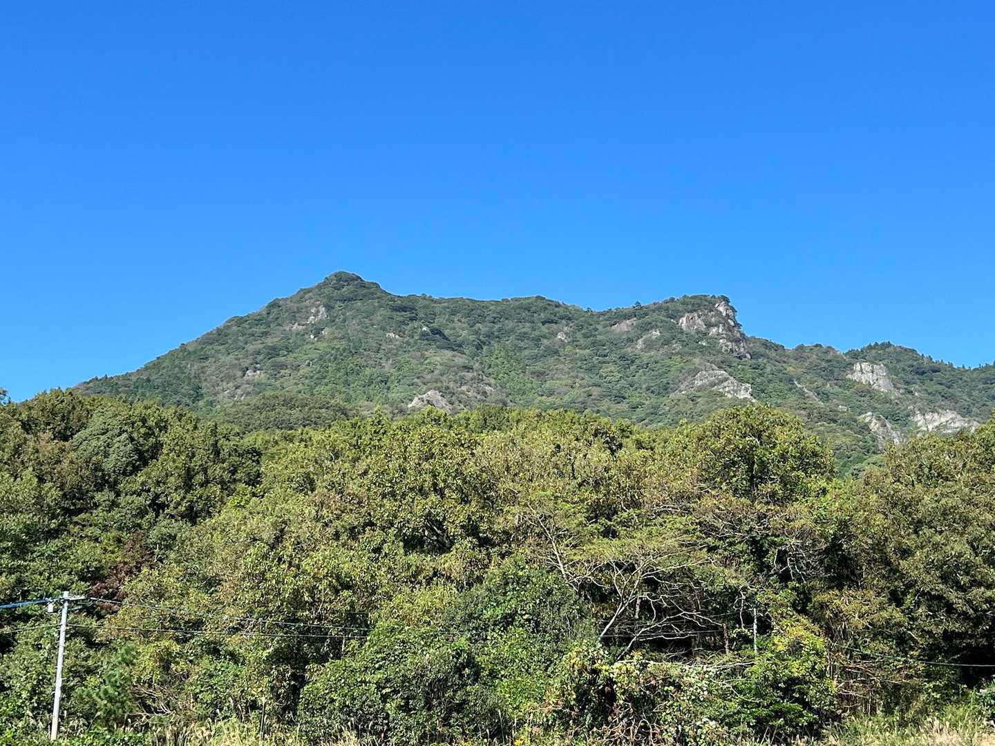 津波戸山 往復コースの写真