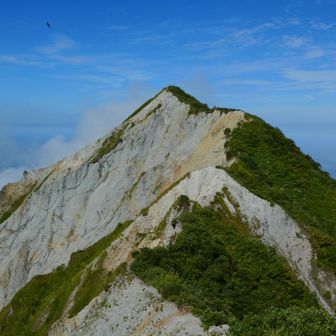 剣ヶ峰へ